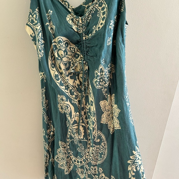 Zara Satin Floral Paisley Print Slip Mini Dress - Picture 8 of 8